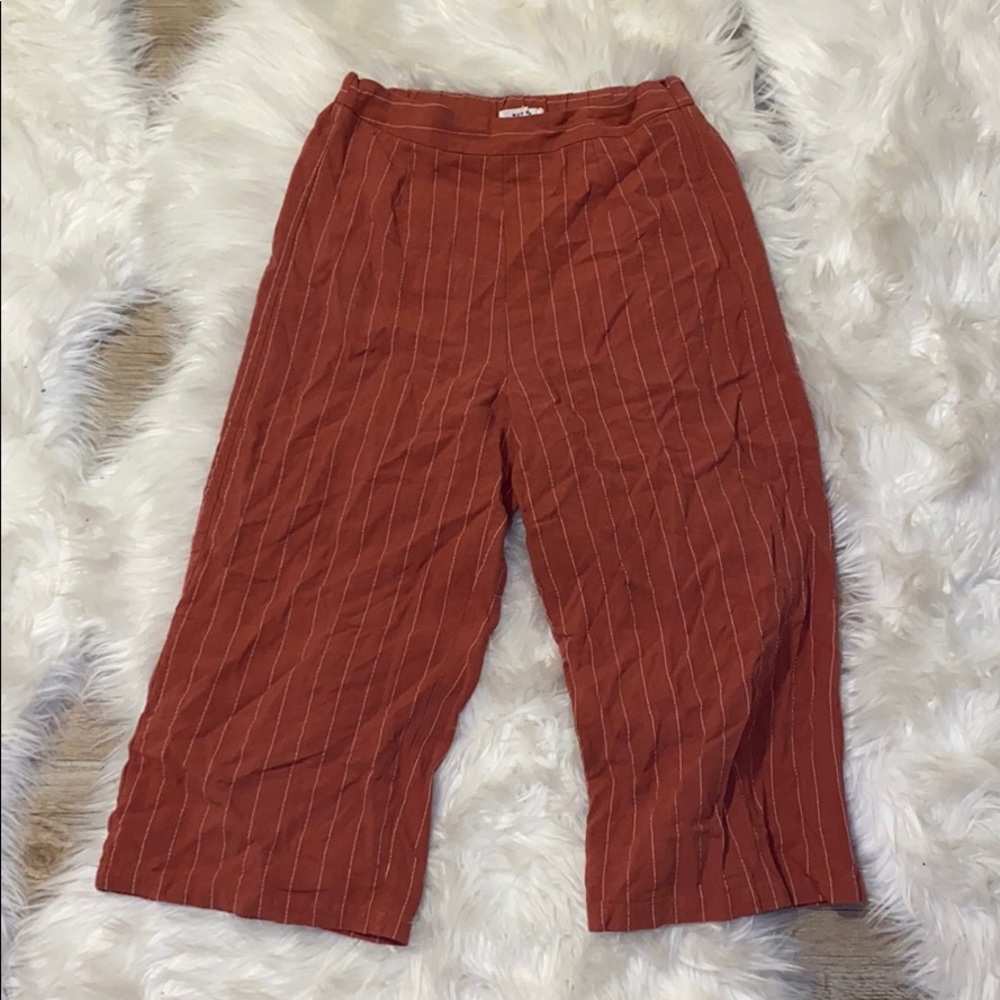 Striped Flare pants